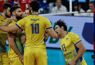 Збірна України з волейболу вилетіла з Євро-2026 у 1/8 фіналу від Румунії
