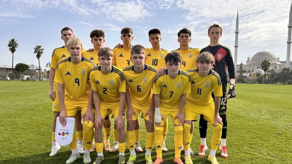 Україна U-16 назвала заявку на товариські матчі в Туреччині
